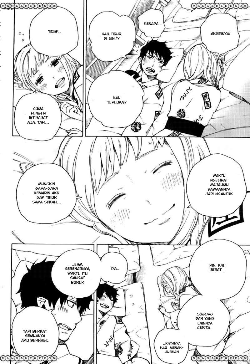 Ao no Exorcist chapter 34 halaman 34