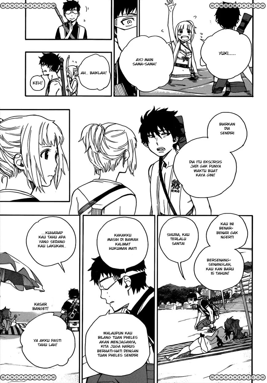 Ao no Exorcist chapter 35 halaman 21