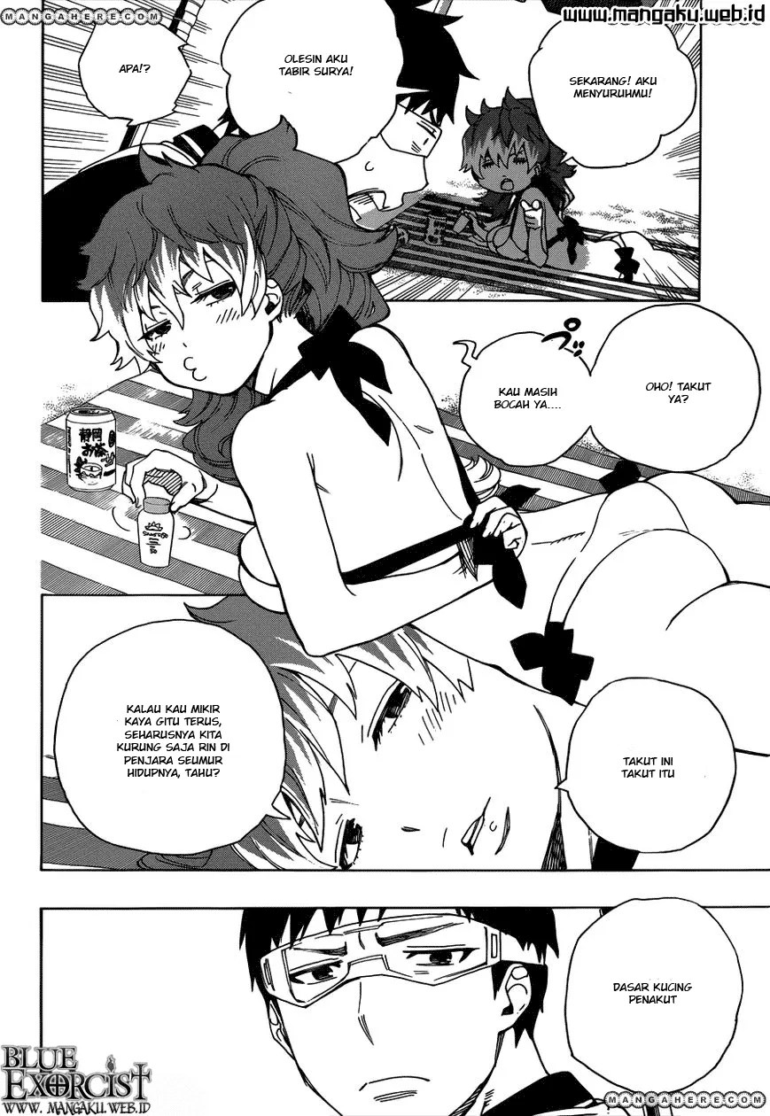 Ao no Exorcist chapter 35 halaman 22