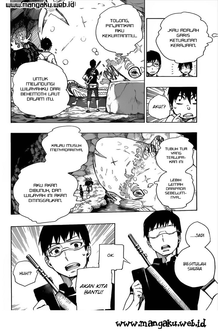 Ao no Exorcist chapter 36 halaman 16