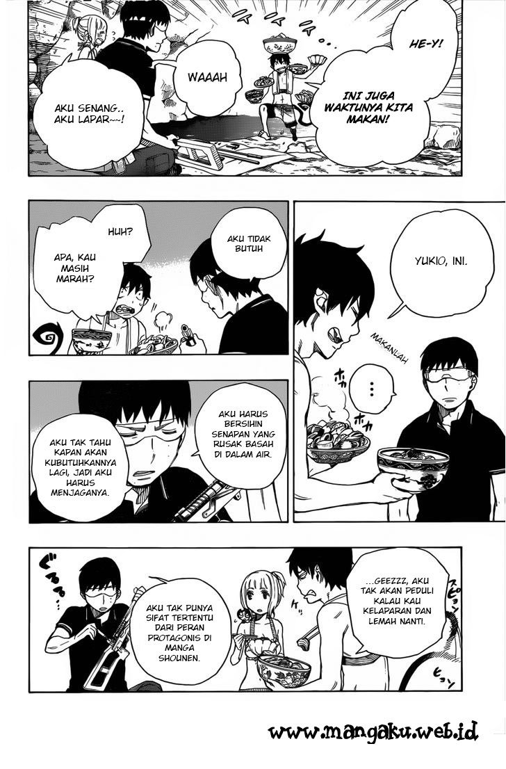 Ao no Exorcist chapter 36 halaman 22