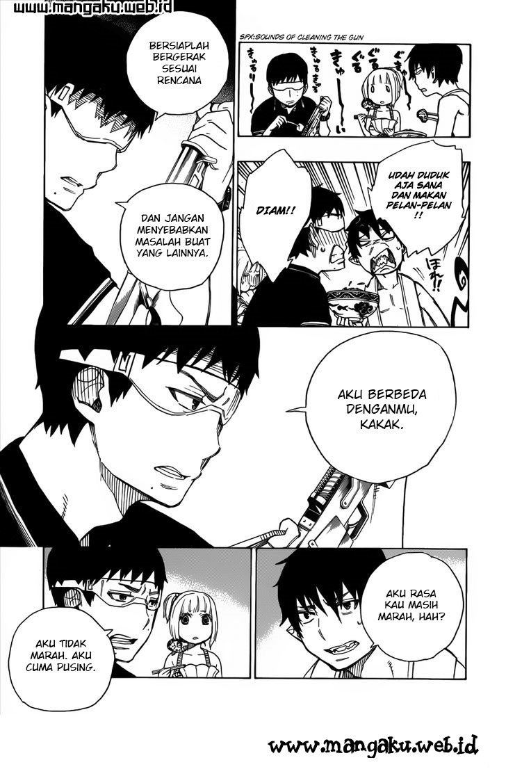 Ao no Exorcist chapter 36 halaman 23