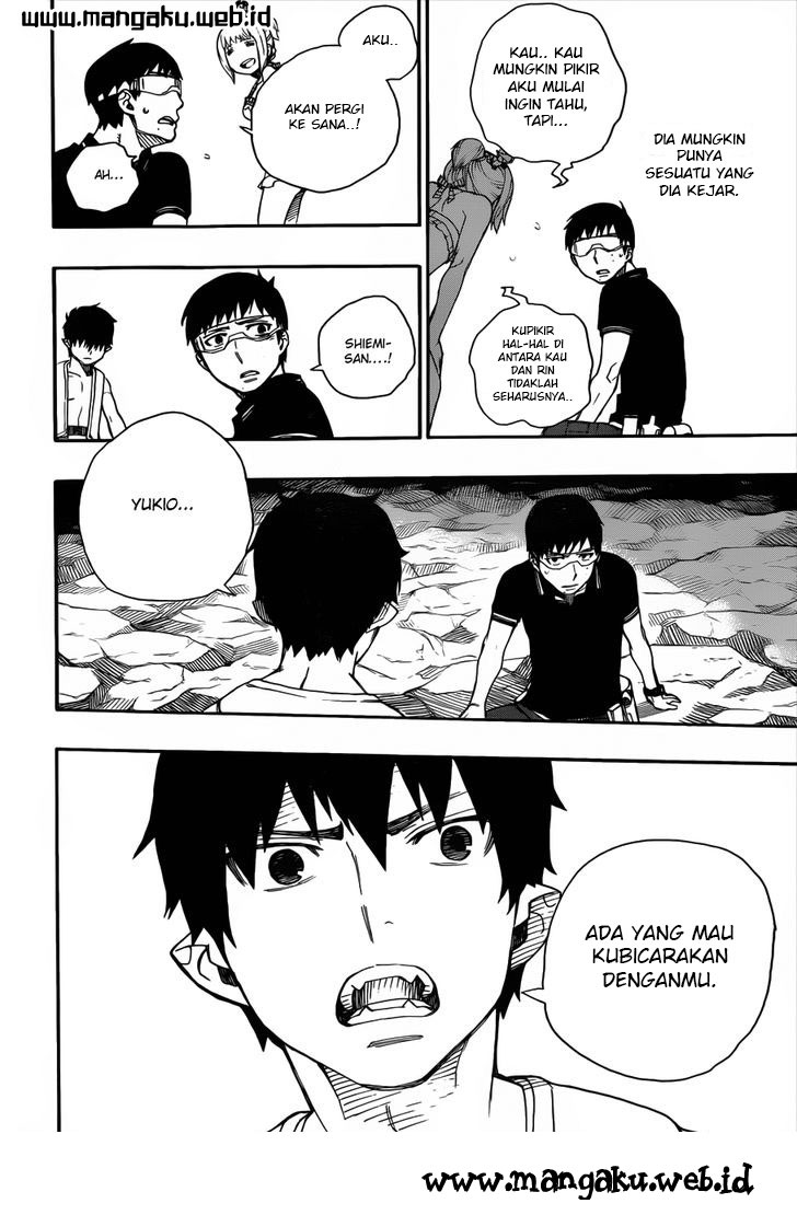 Ao no Exorcist chapter 36 halaman 28