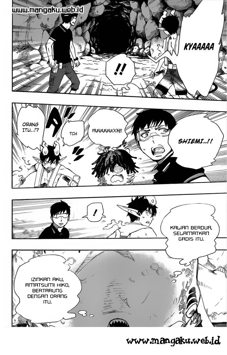Ao no Exorcist chapter 36 halaman 34