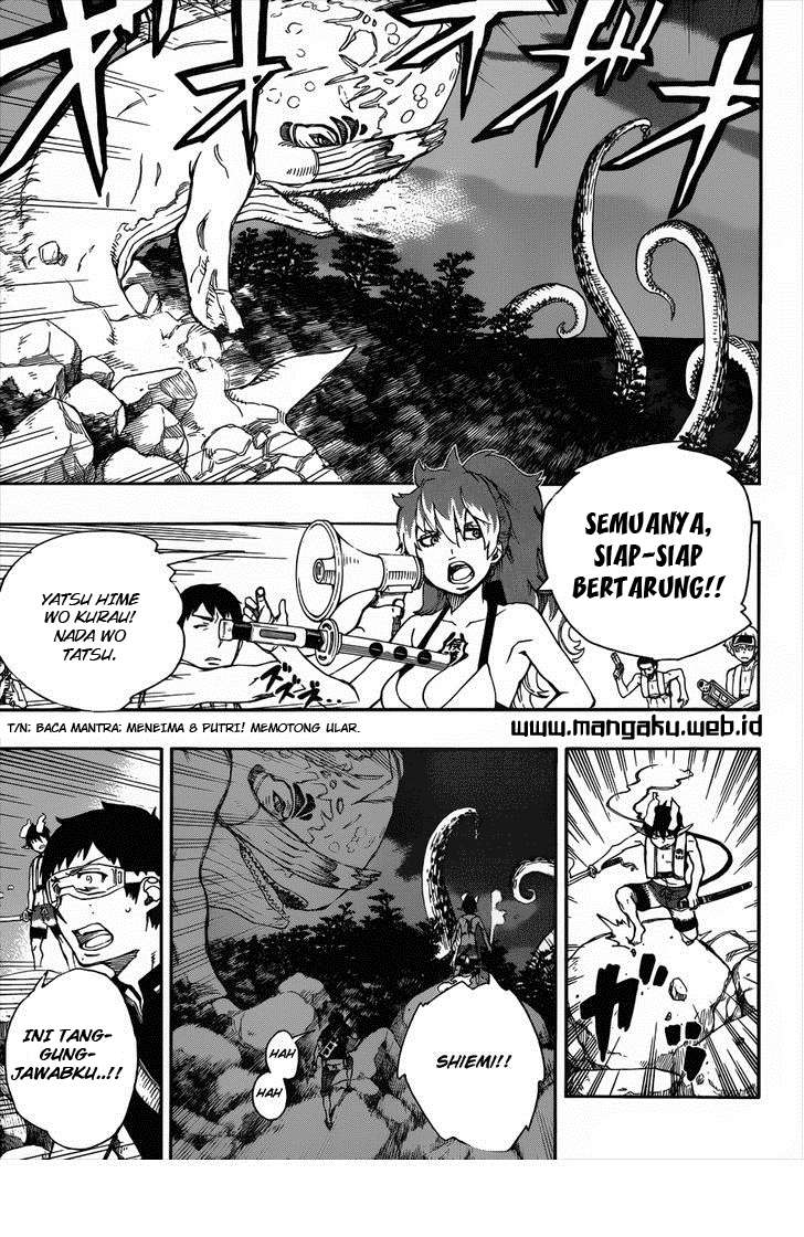 Ao no Exorcist Bab 37 halaman 3