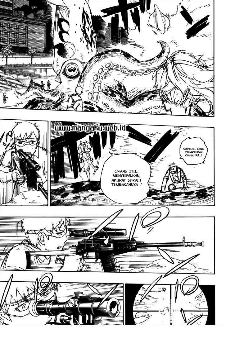 Ao no Exorcist Bab 37 halaman 17