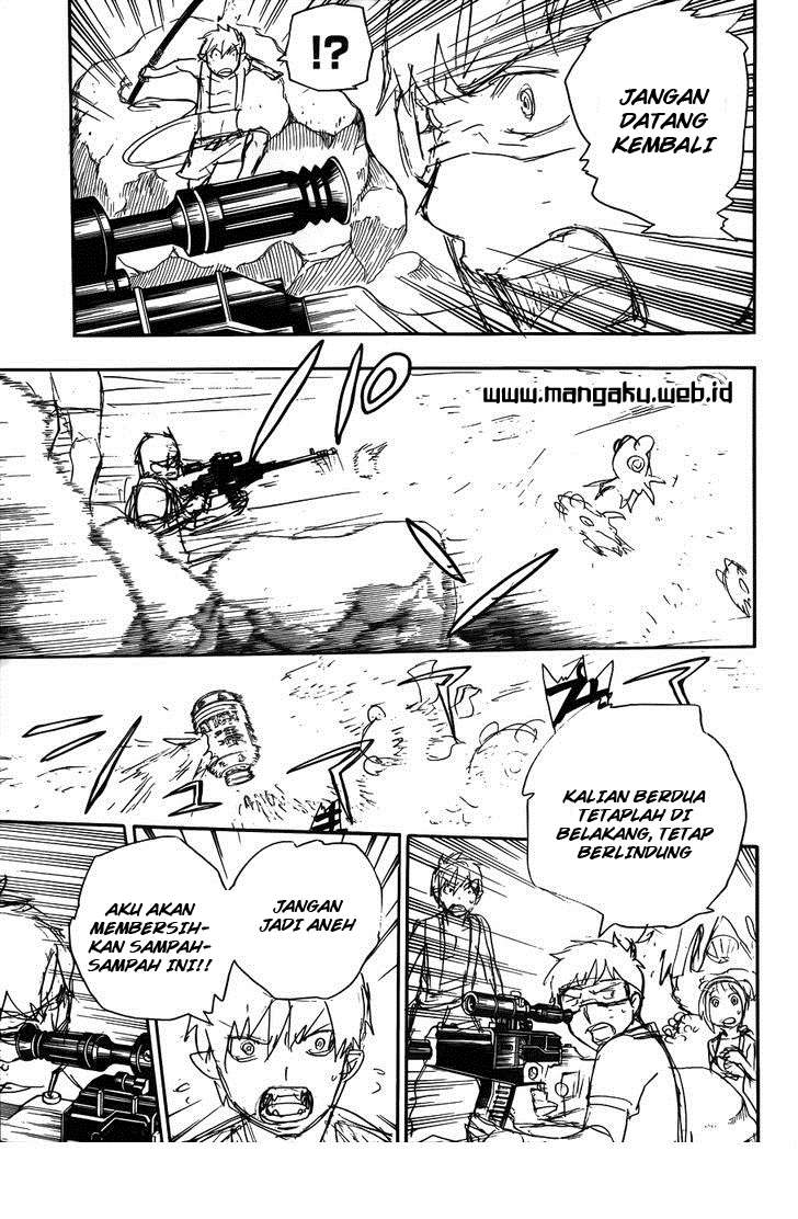 Ao no Exorcist Bab 37 halaman 19