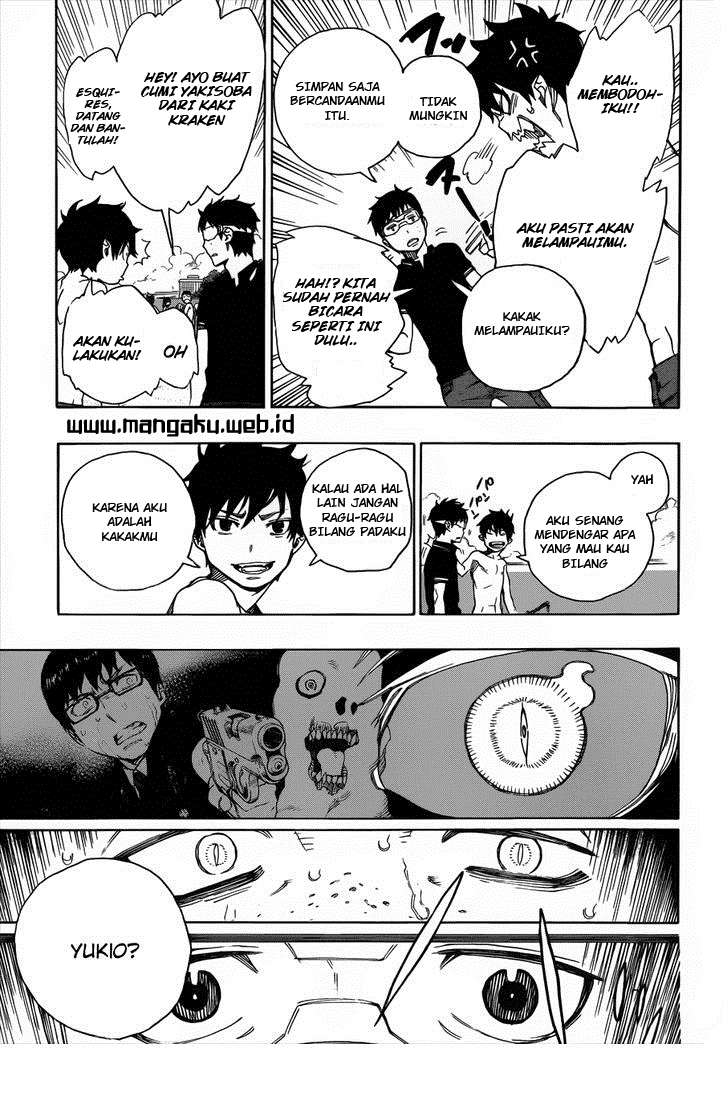 Ao no Exorcist Bab 37 halaman 33