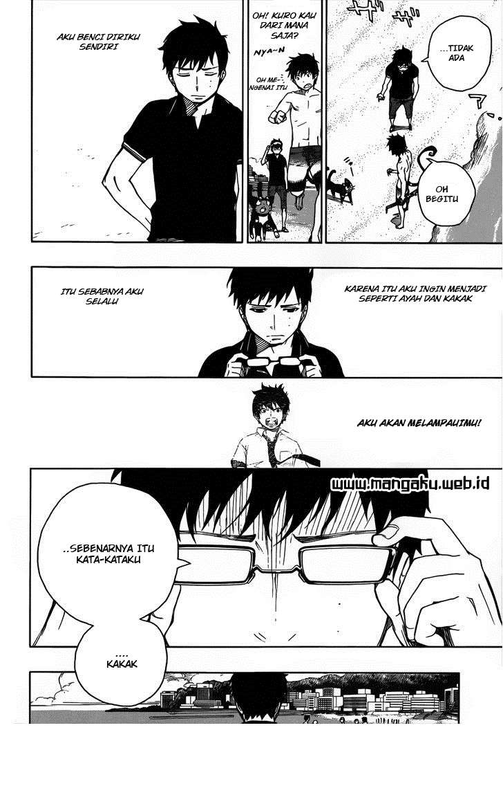 Ao no Exorcist Bab 37 halaman 34