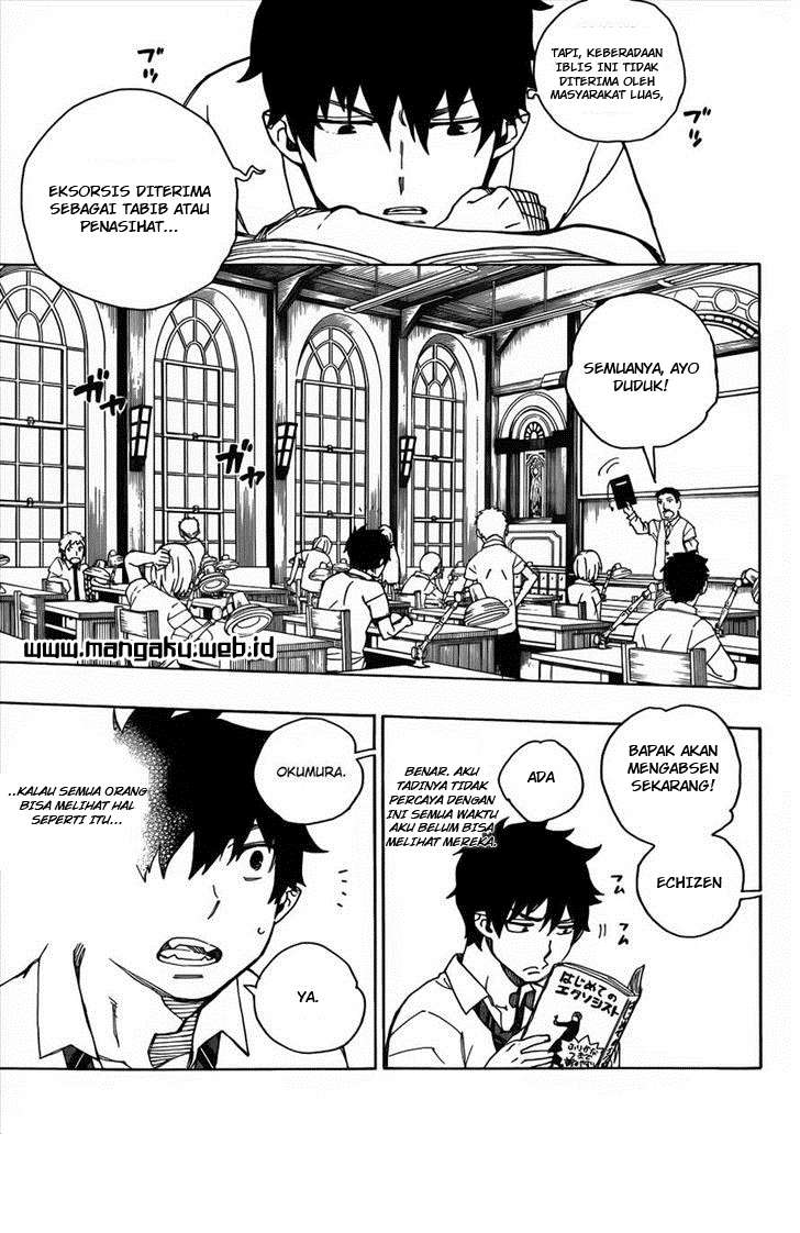 Ao no Exorcist chapter 38 halaman 4