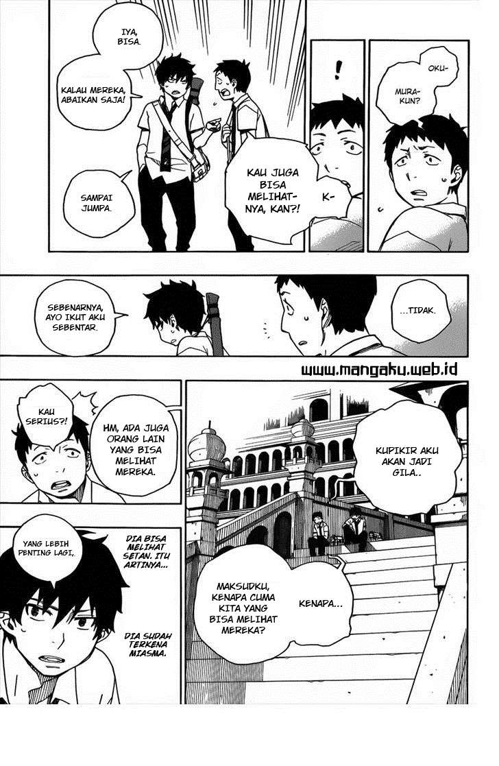 Ao no Exorcist chapter 38 halaman 8