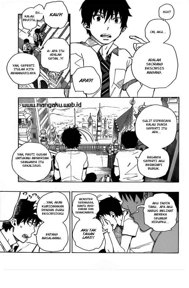 Ao no Exorcist chapter 38 halaman 10