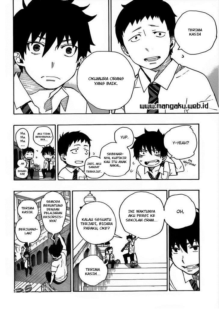 Ao no Exorcist chapter 38 halaman 11