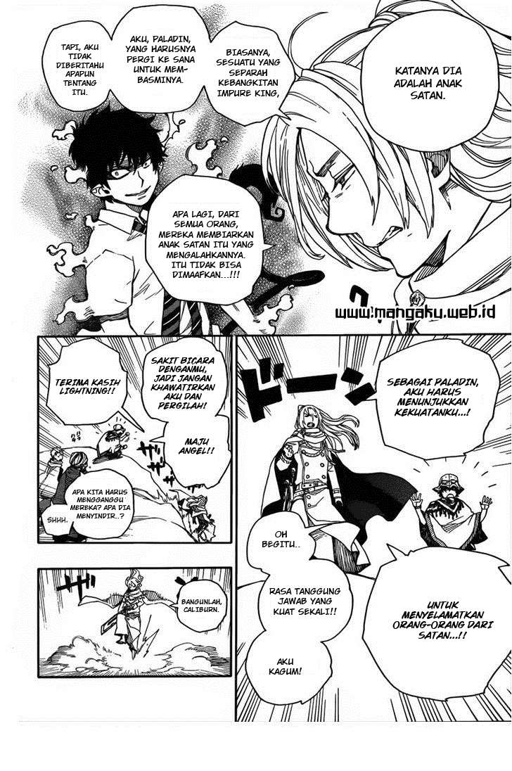Ao no Exorcist chapter 38 halaman 17