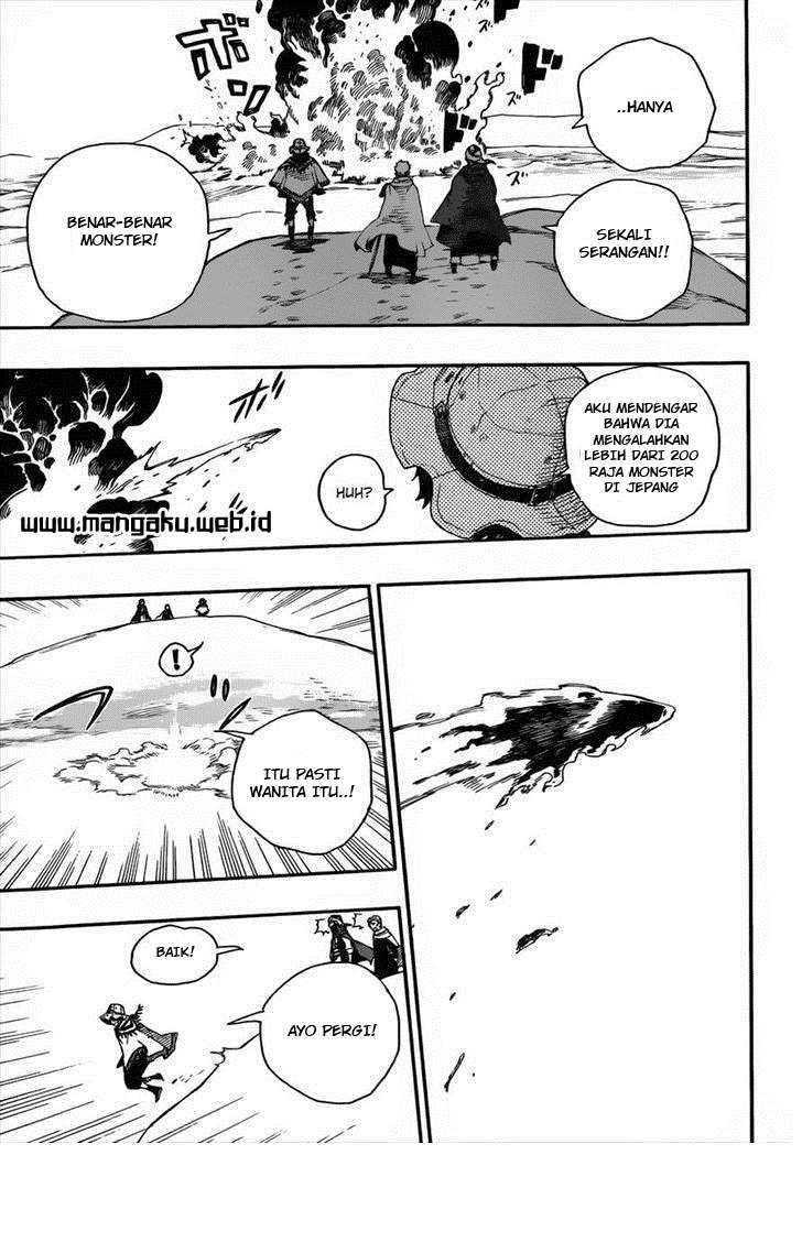 Ao no Exorcist chapter 38 halaman 22