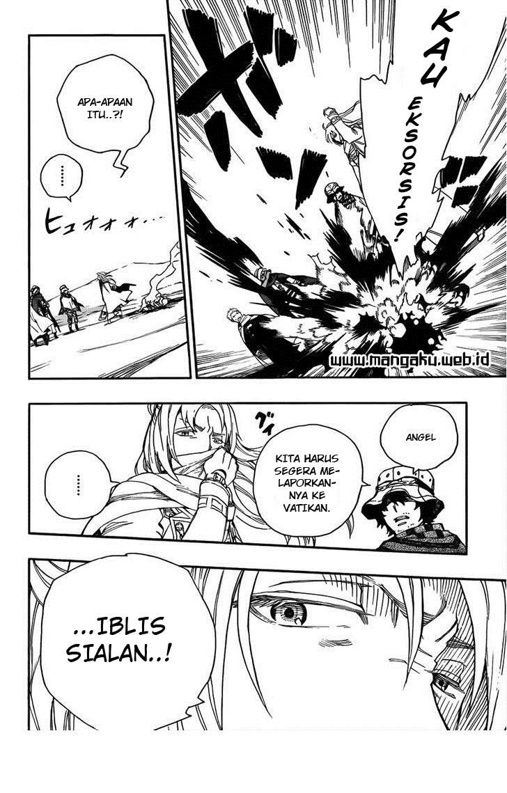 Ao no Exorcist chapter 38 halaman 25
