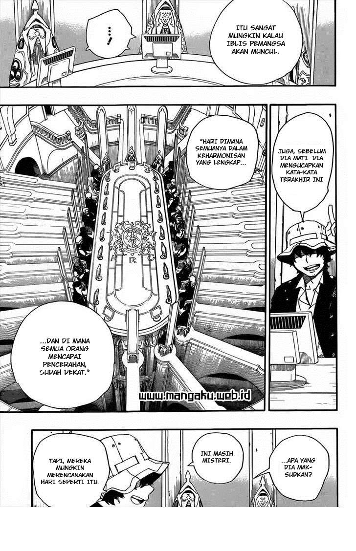 Ao no Exorcist chapter 38 halaman 28