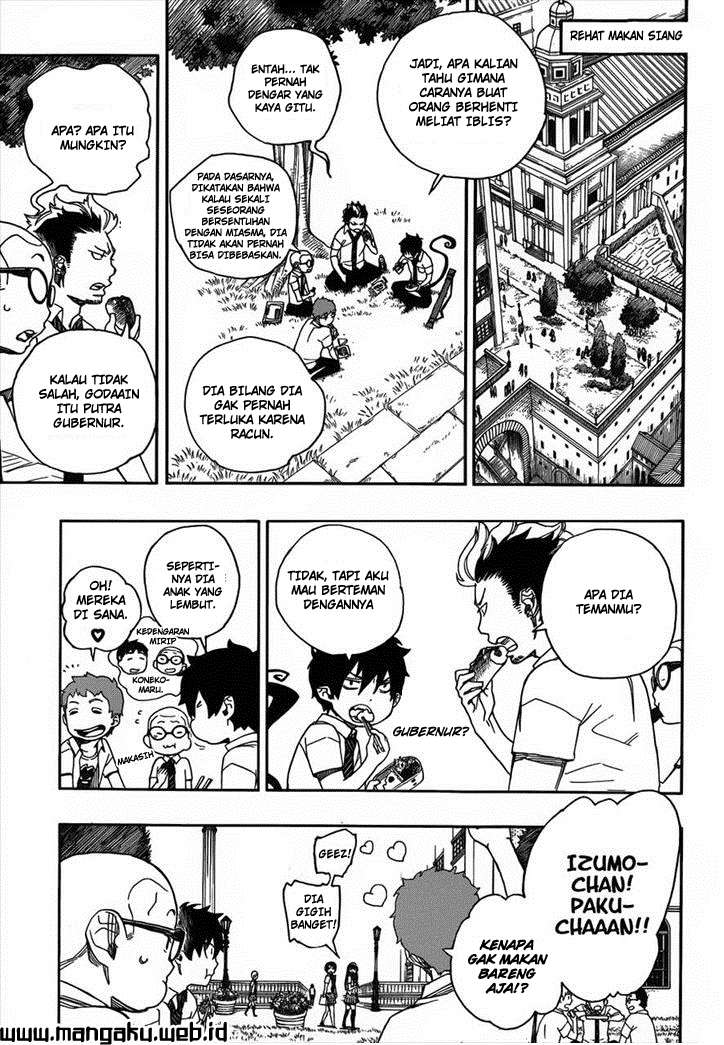 Ao no Exorcist chapter 39 halaman 9