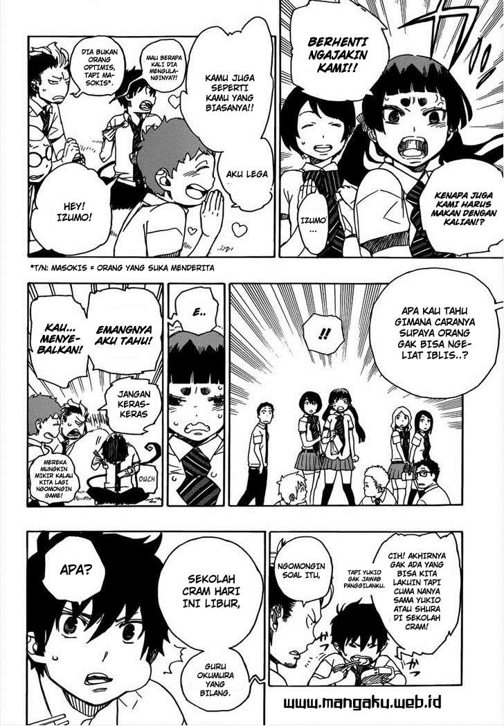 Ao no Exorcist chapter 39 halaman 10