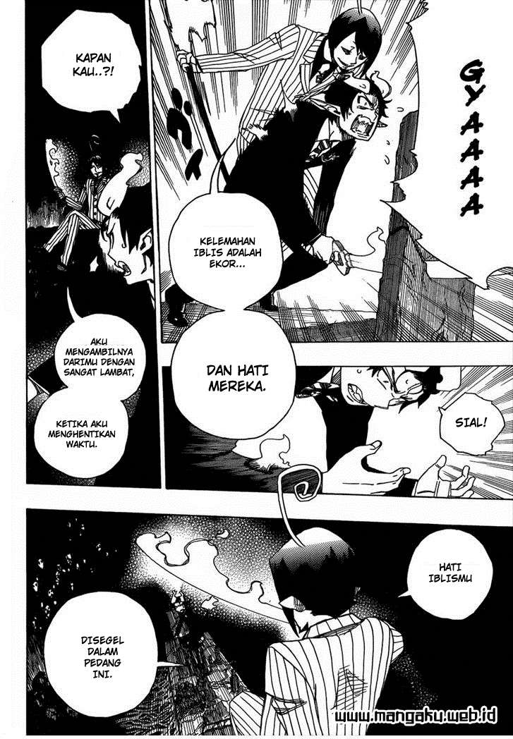 Ao no Exorcist chapter 39 halaman 22
