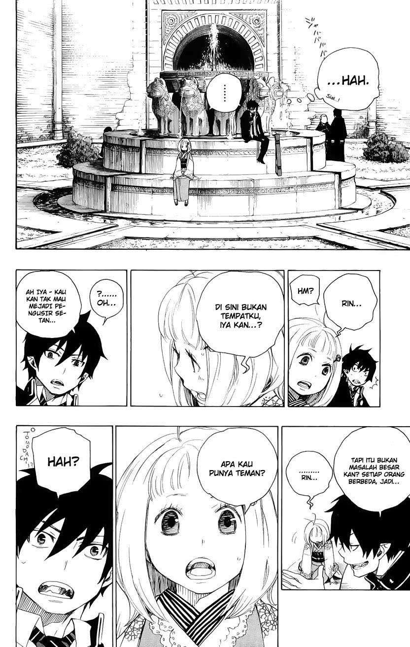 Ao no Exorcist chapter 4 halaman 4