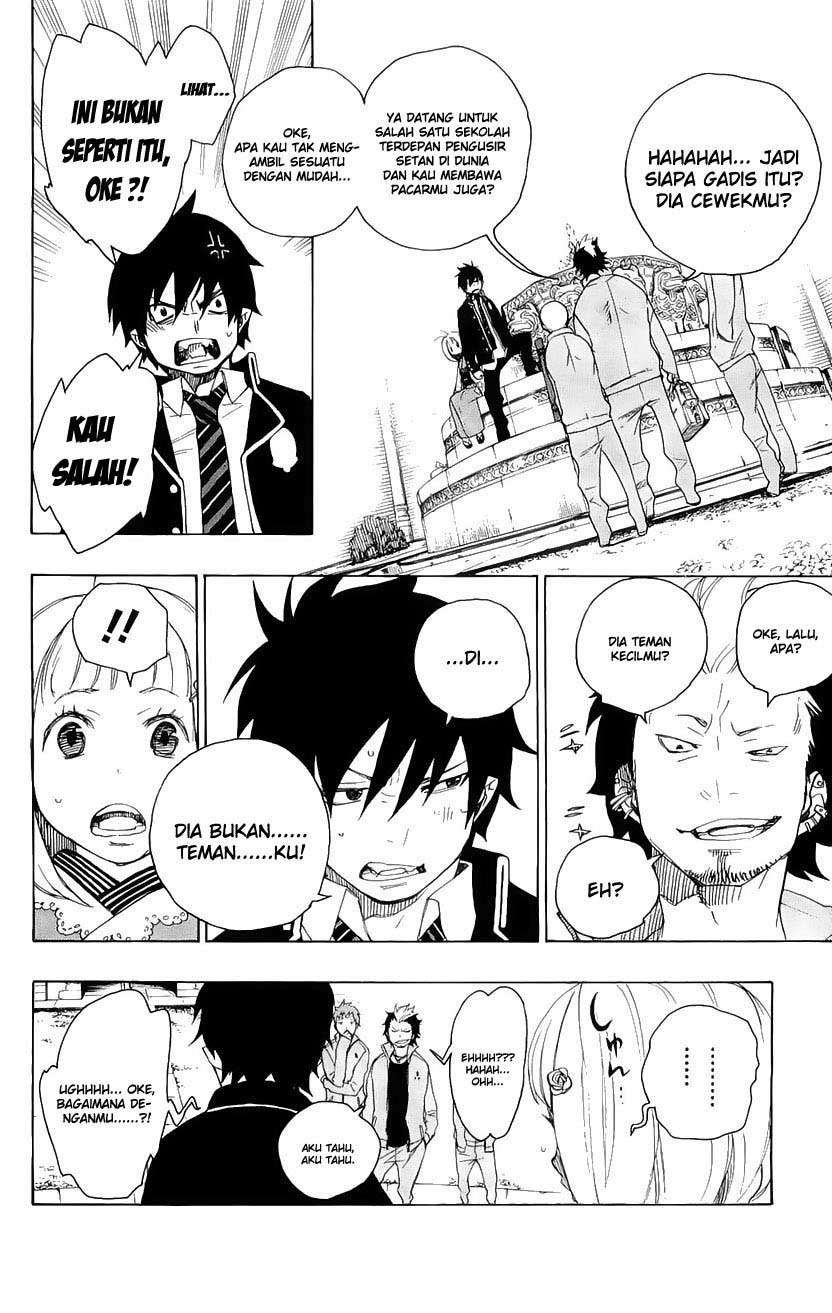 Ao no Exorcist chapter 4 halaman 6