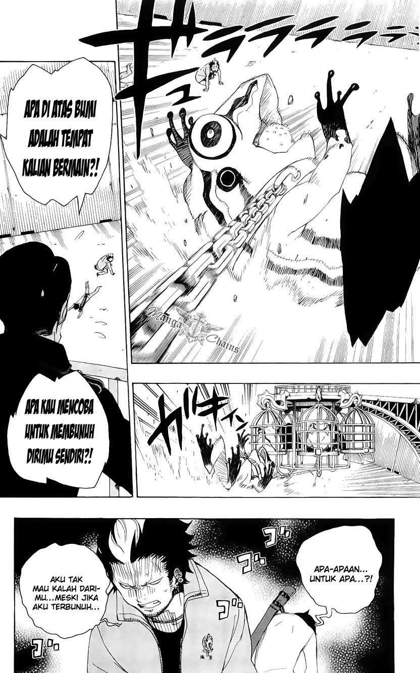 Ao no Exorcist chapter 4 halaman 10