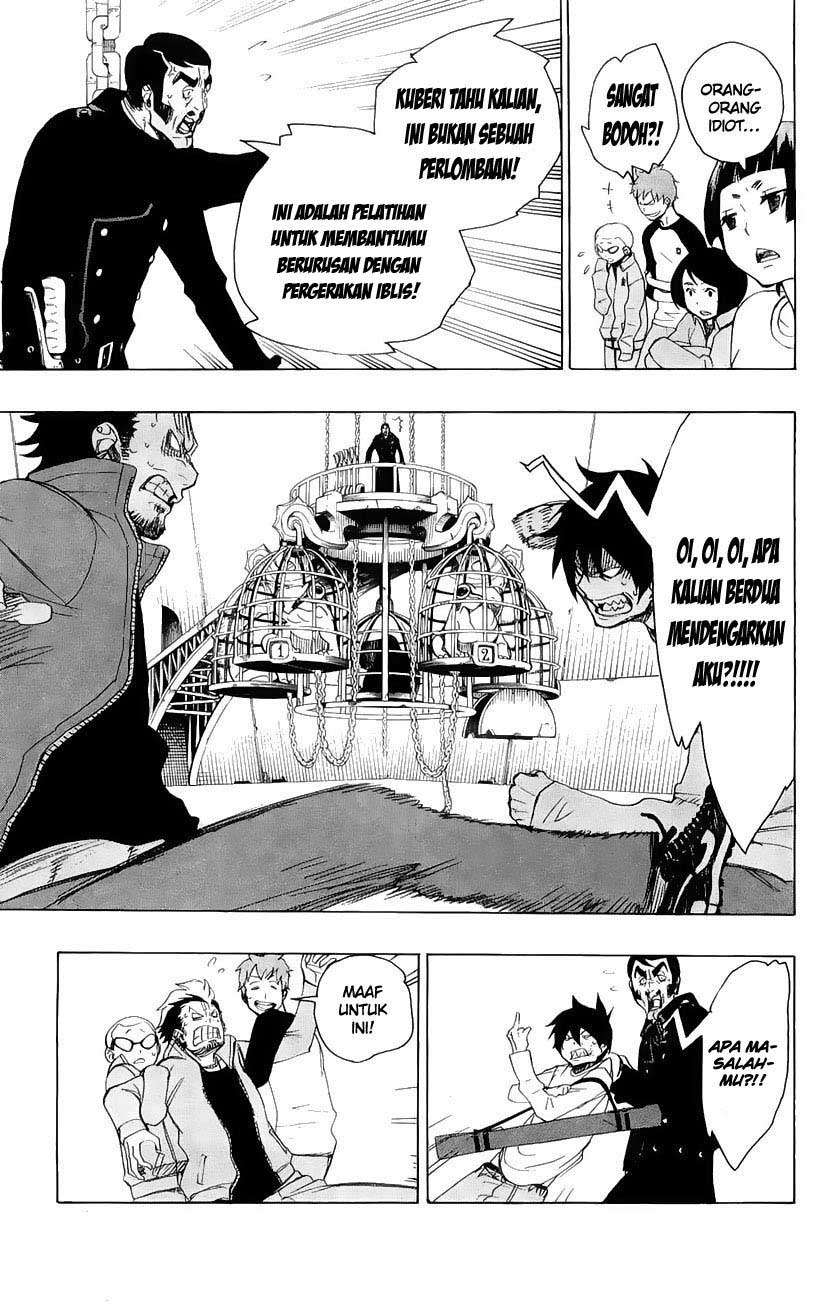 Ao no Exorcist chapter 4 halaman 11