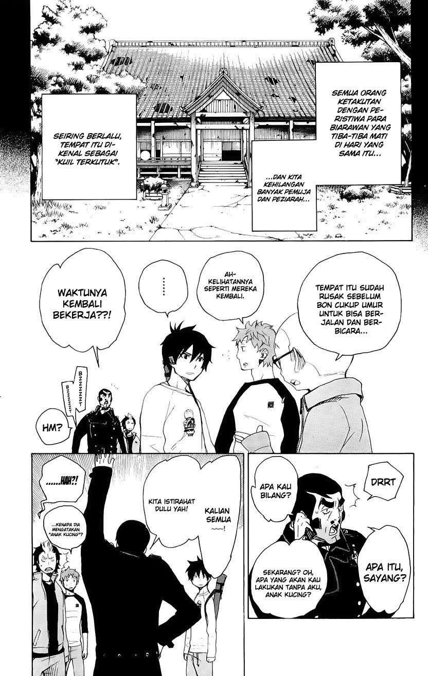Ao no Exorcist chapter 4 halaman 18