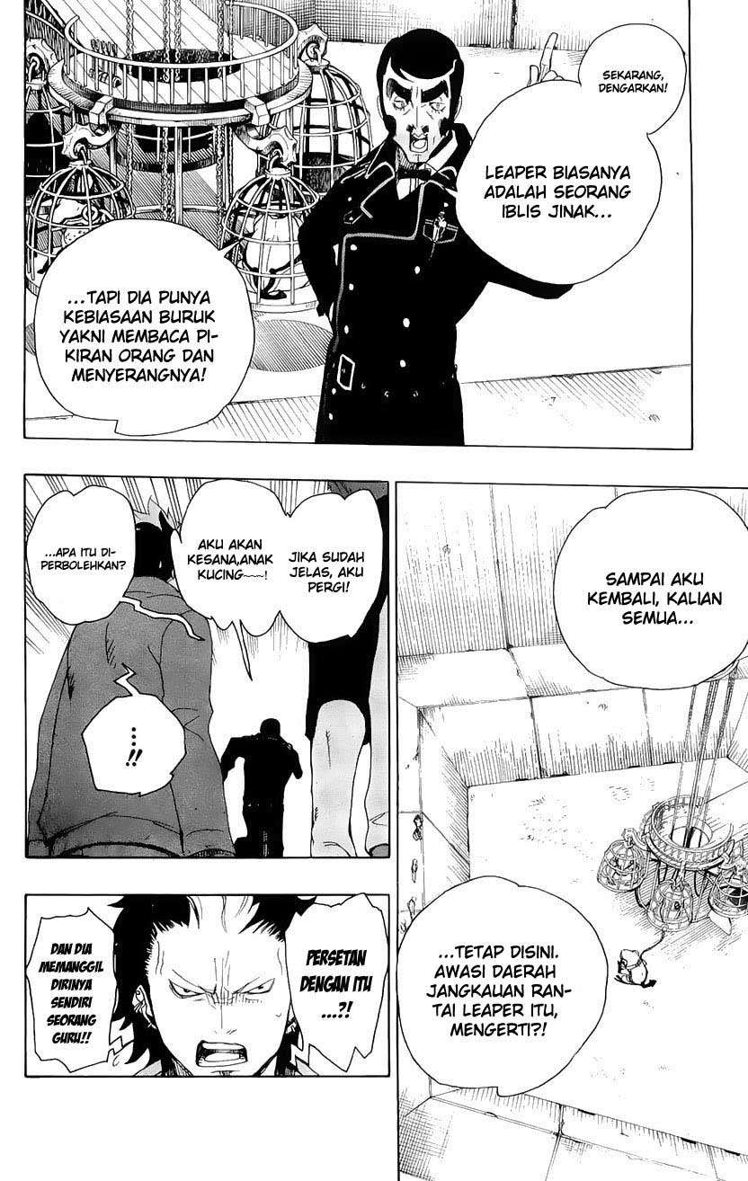 Ao no Exorcist chapter 4 halaman 19