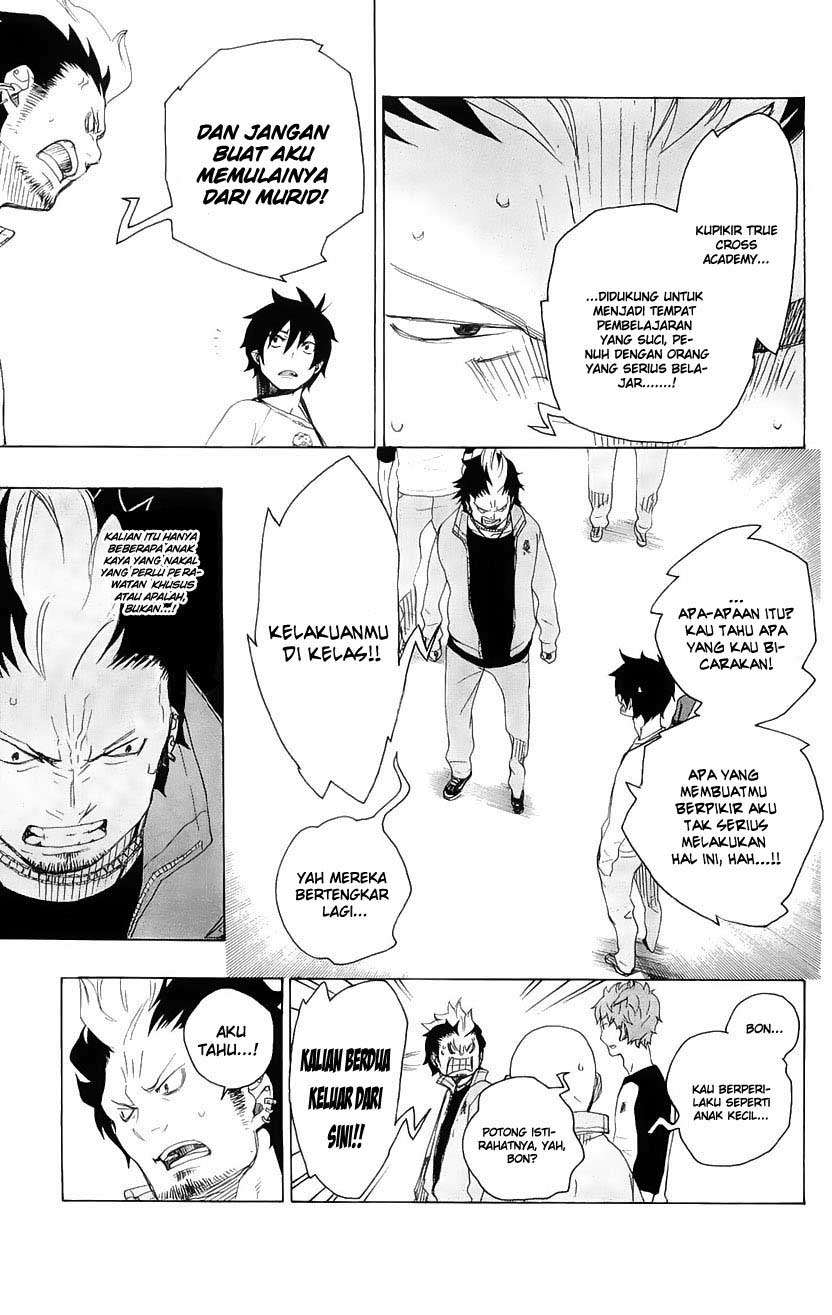 Ao no Exorcist chapter 4 halaman 20