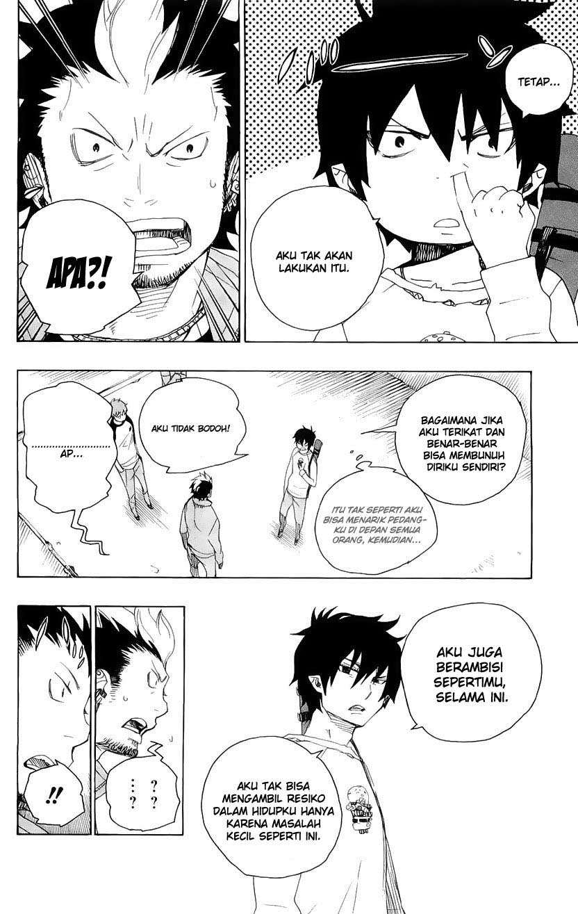 Ao no Exorcist chapter 4 halaman 23