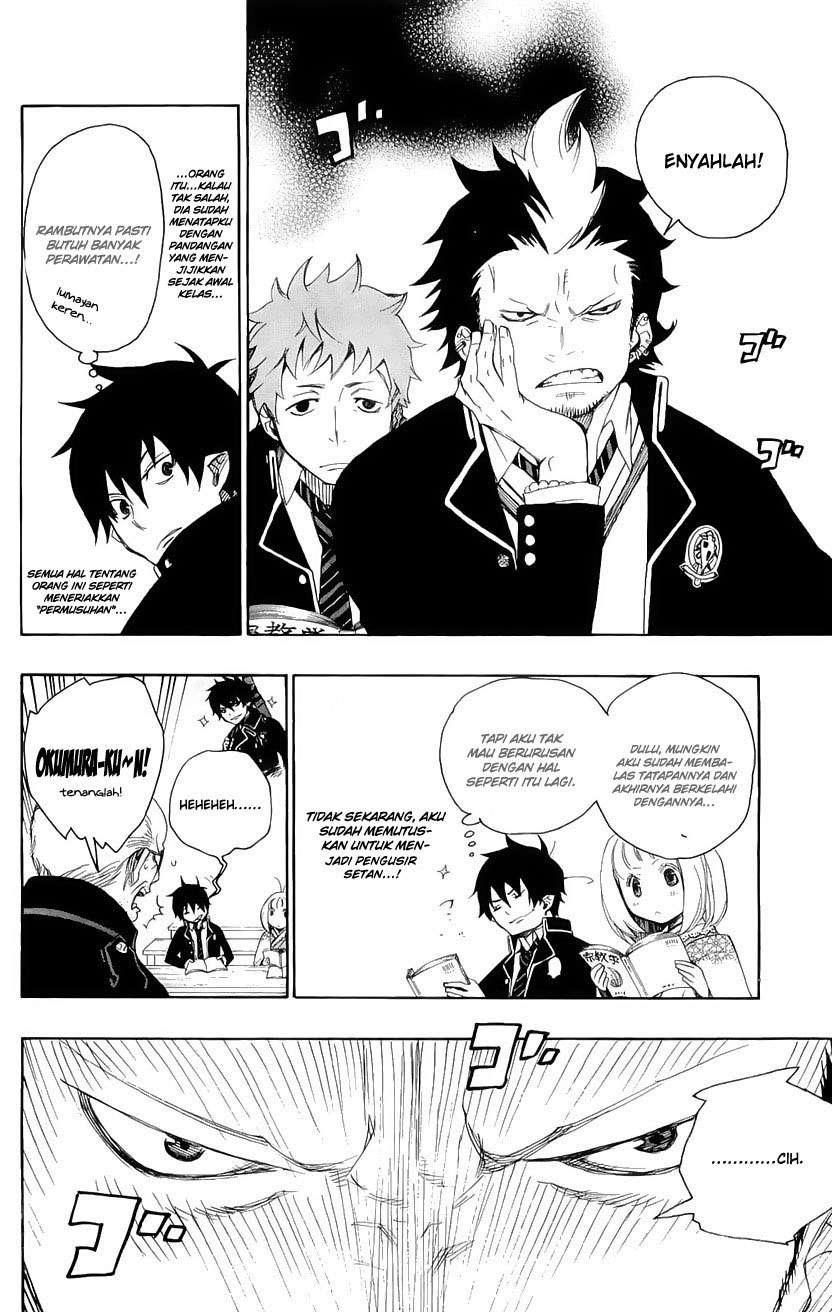 Ao no Exorcist chapter 4 halaman 24