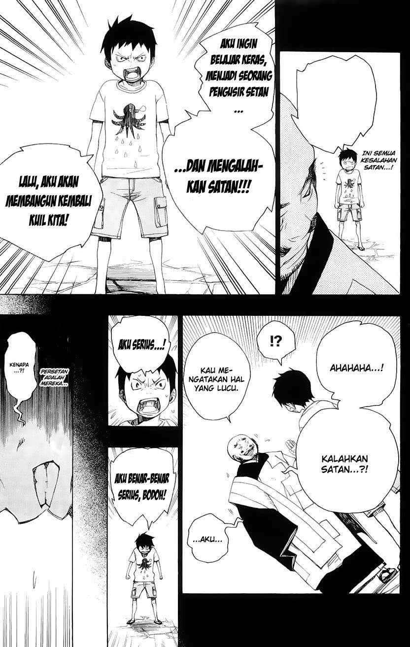 Ao no Exorcist chapter 4 halaman 27