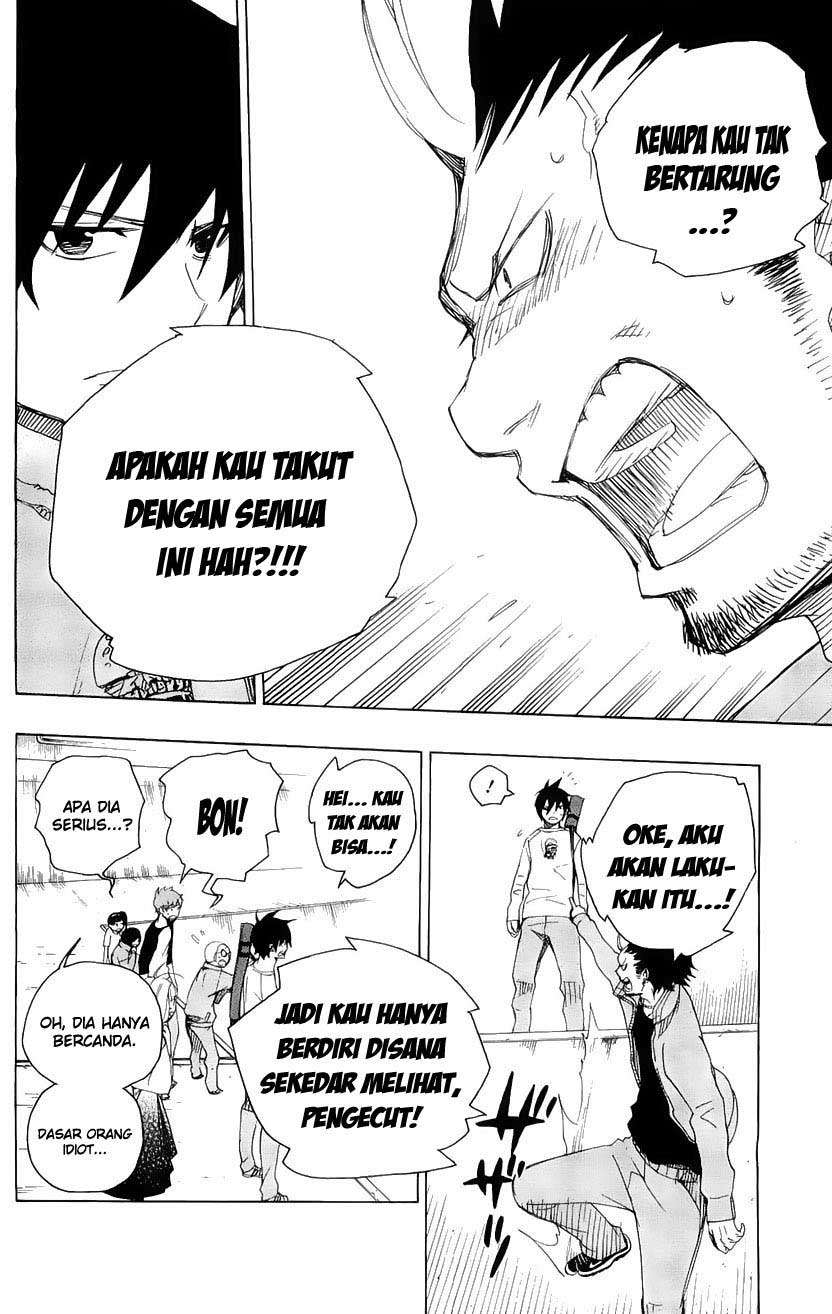 Ao no Exorcist chapter 4 halaman 28