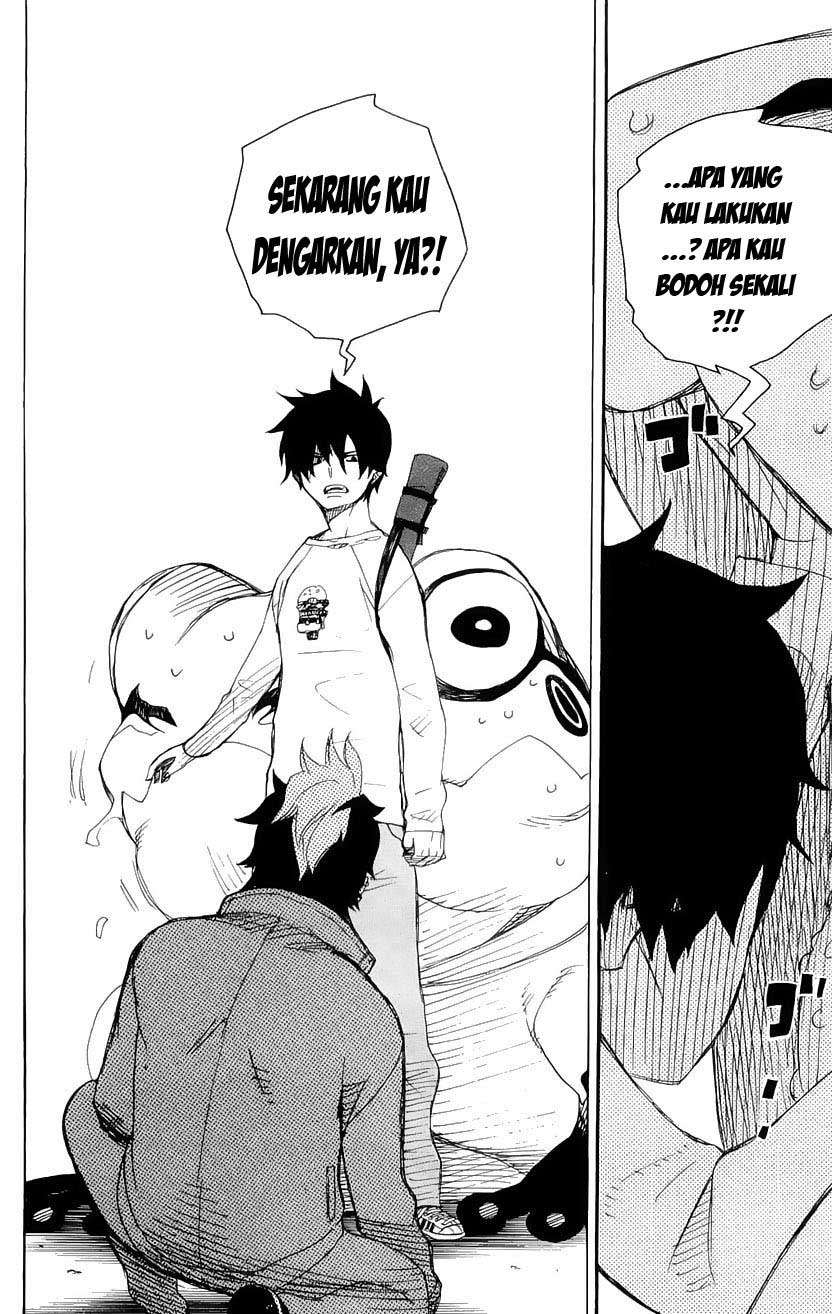 Ao no Exorcist chapter 4 halaman 34