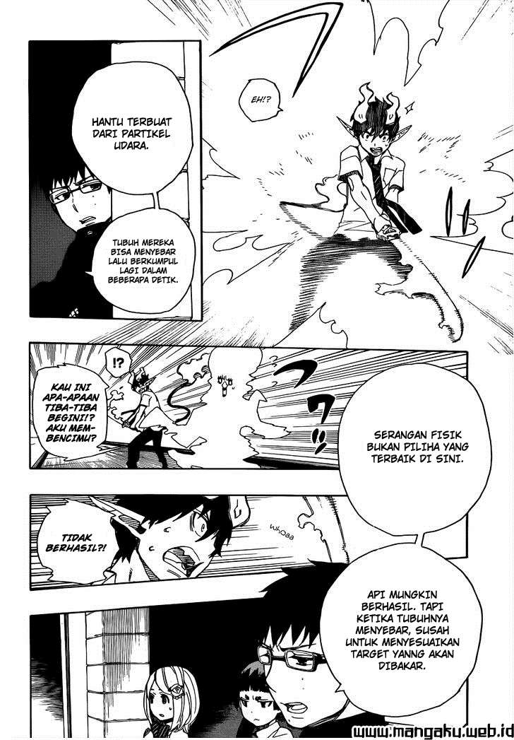 Ao no Exorcist chapter 40 halaman 22