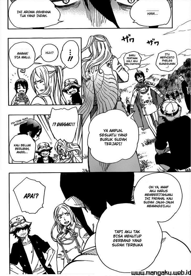 Ao no Exorcist chapter 40 halaman 34