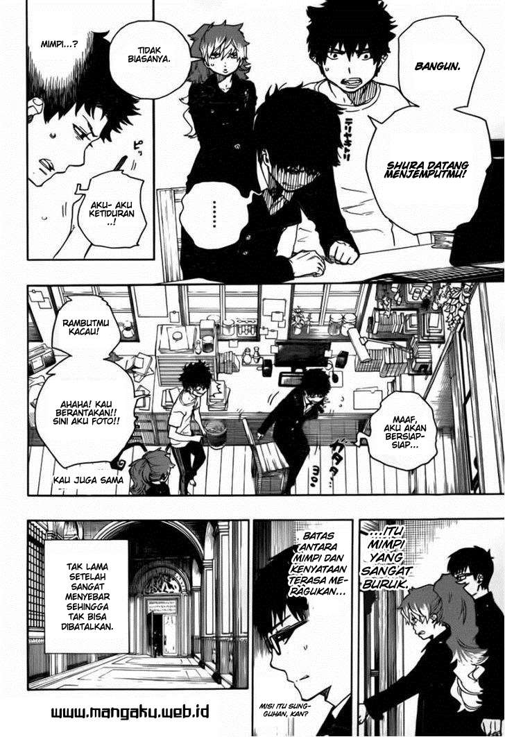 Ao no Exorcist chapter 42 halaman 19