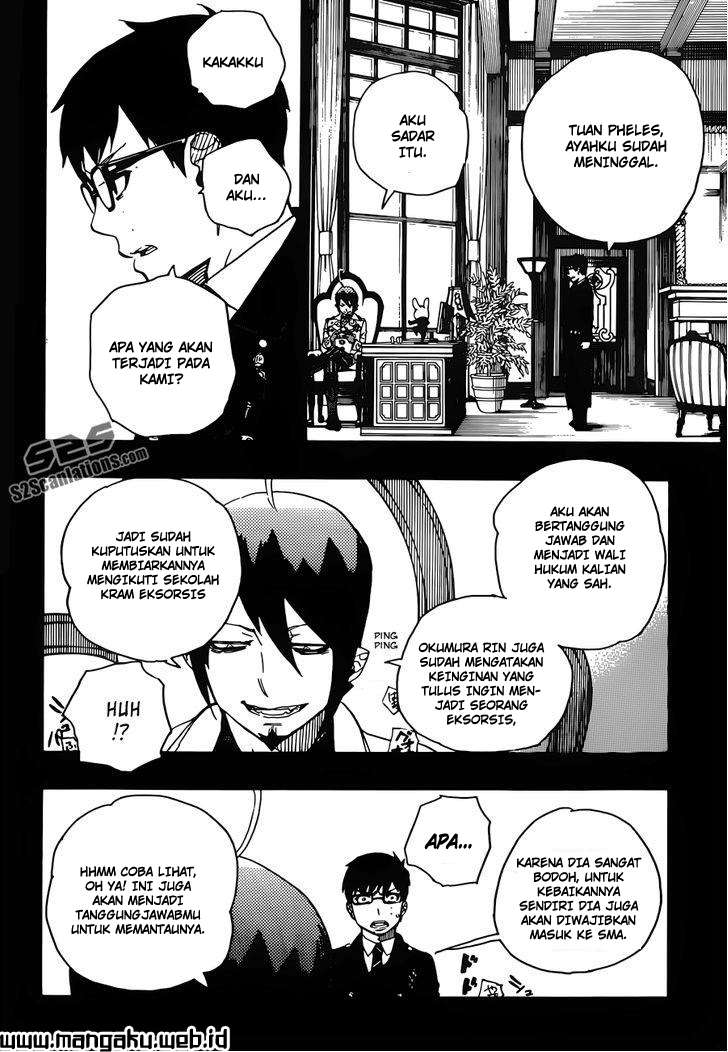 Ao no Exorcist chapter 44 halaman 6