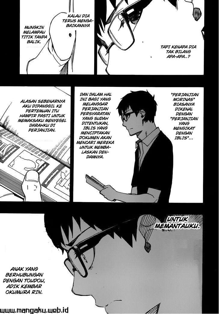 Ao no Exorcist chapter 44 halaman 9