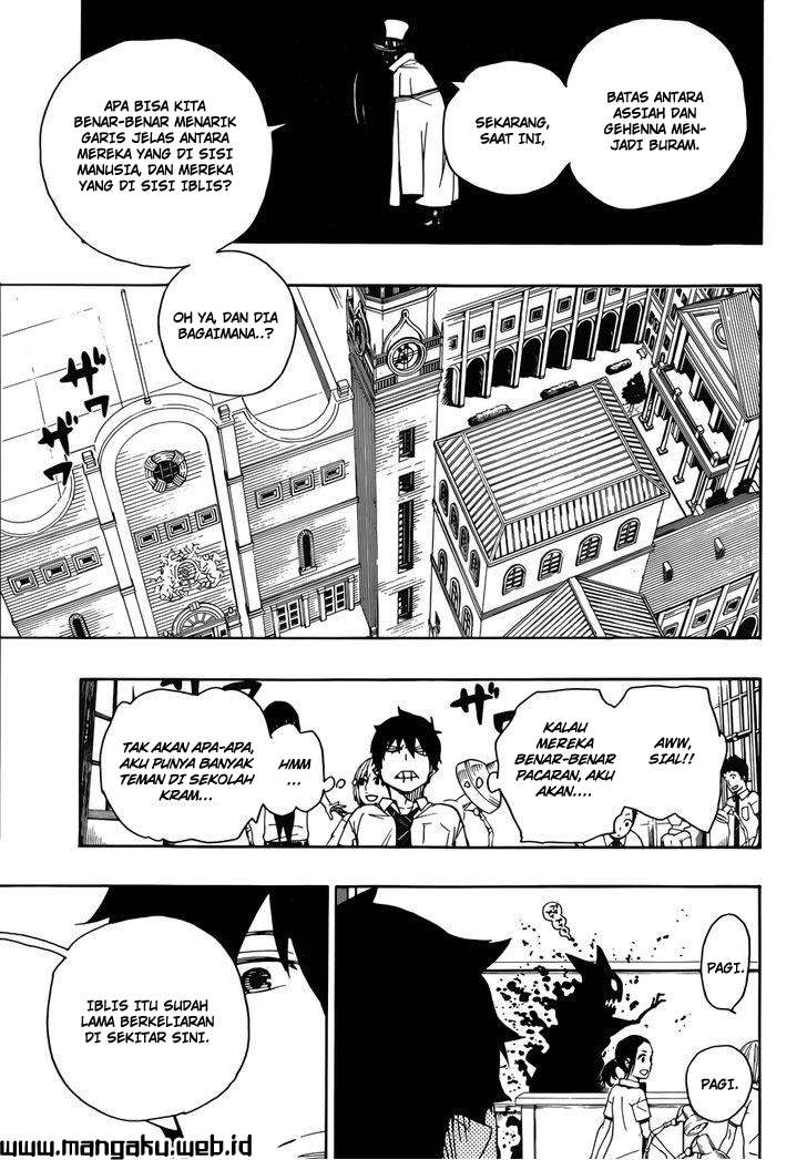 Ao no Exorcist chapter 44 halaman 15