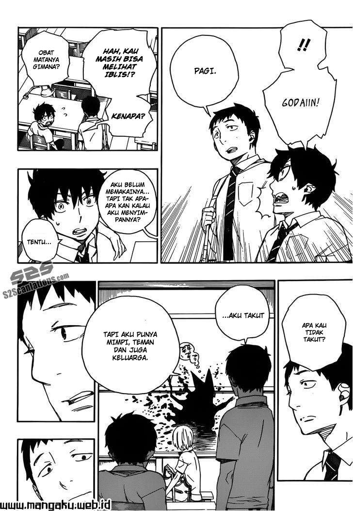 Ao no Exorcist chapter 44 halaman 16