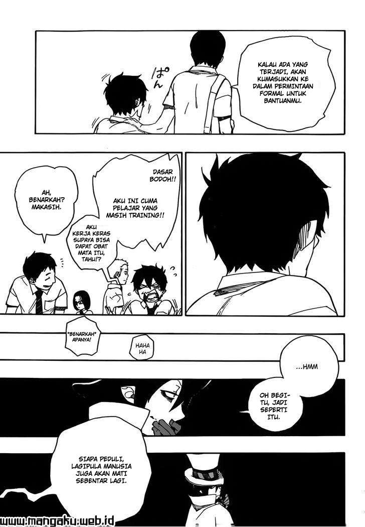 Ao no Exorcist chapter 44 halaman 17