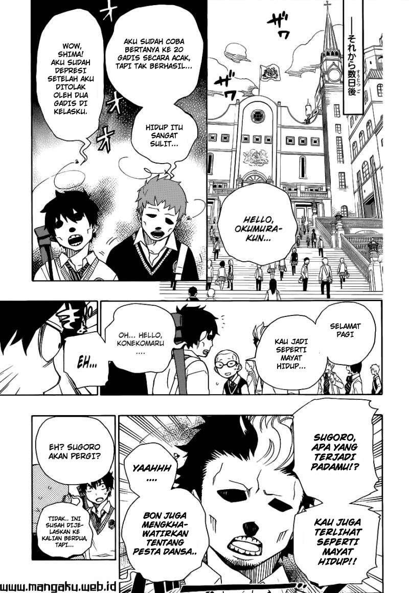 Ao no Exorcist chapter 45 halaman 22