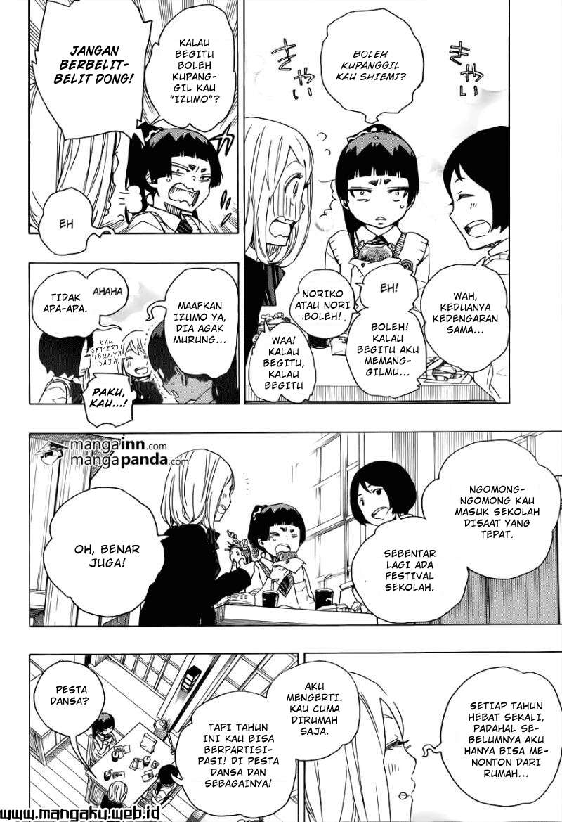 Ao no Exorcist chapter 46.1 halaman 7