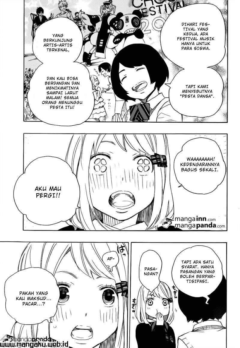 Ao no Exorcist chapter 46.1 halaman 8
