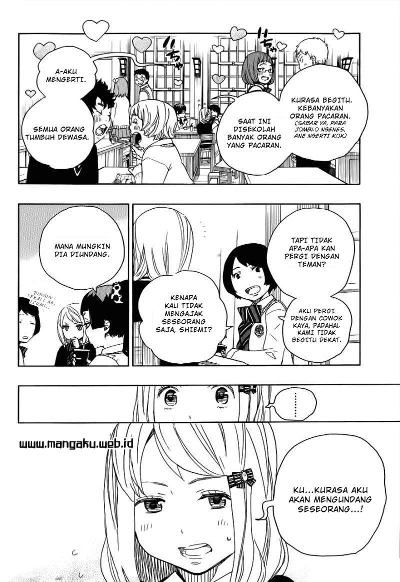 Ao no Exorcist chapter 46.1 halaman 9
