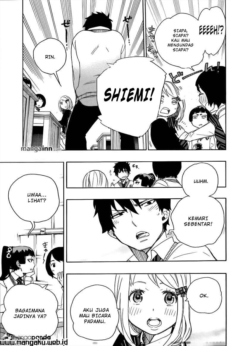 Ao no Exorcist chapter 46.1 halaman 10