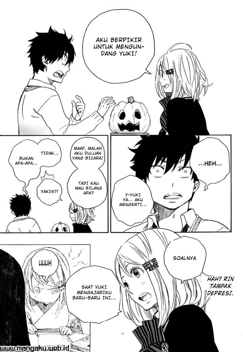 Ao no Exorcist chapter 46.1 halaman 12